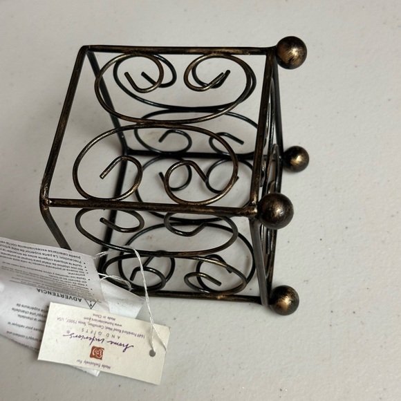 Home Interiors Metal square tea light holder - Picture 4 of 10